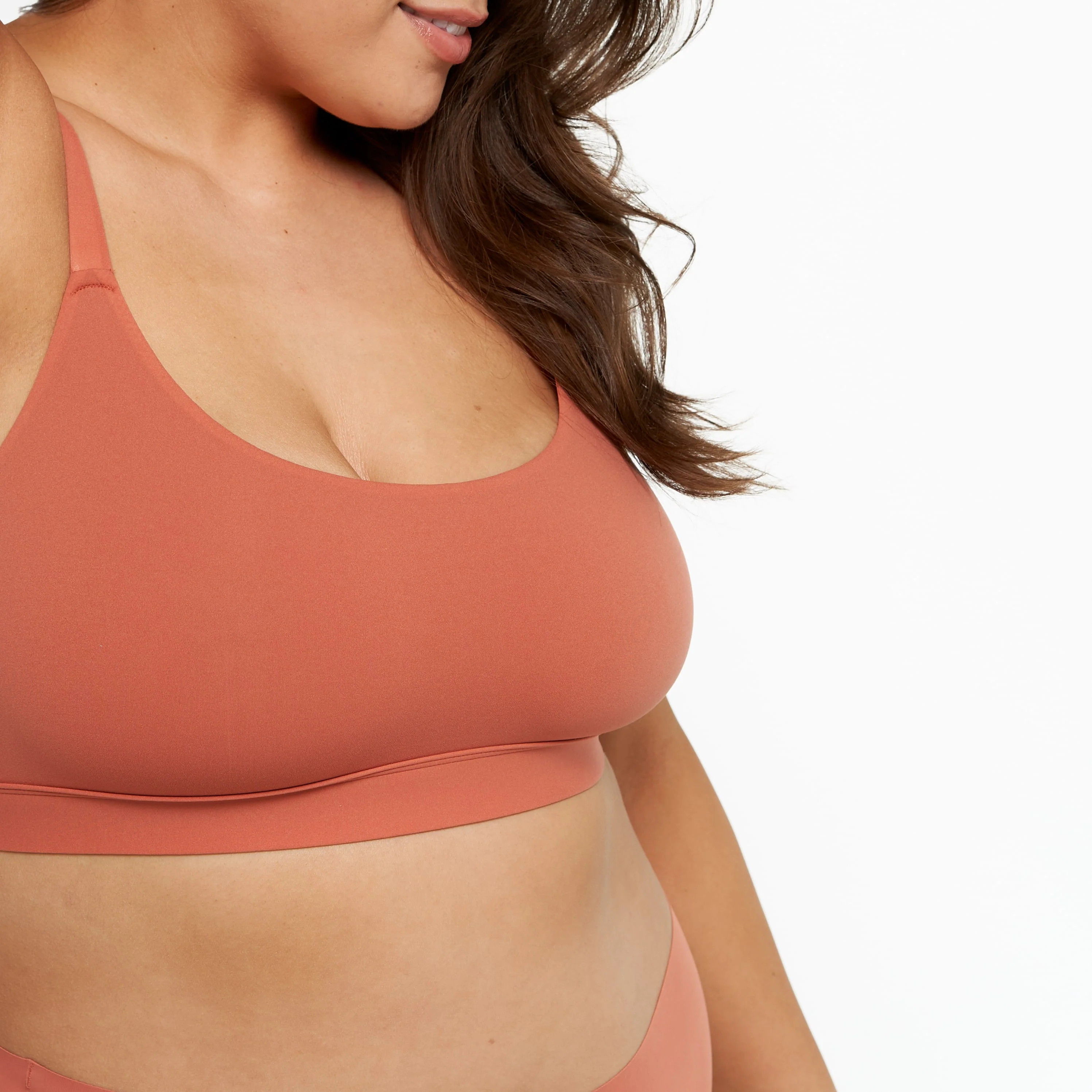 Scoop Bralette - Super Stretch - Spice - Image 6